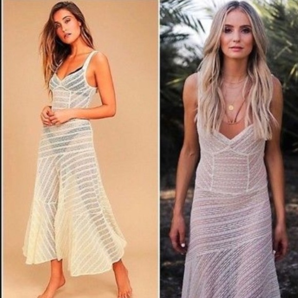 **FREE PEOPLE INTIMATELY LOVE STORY DRESS S** - Picture 1 of 8
